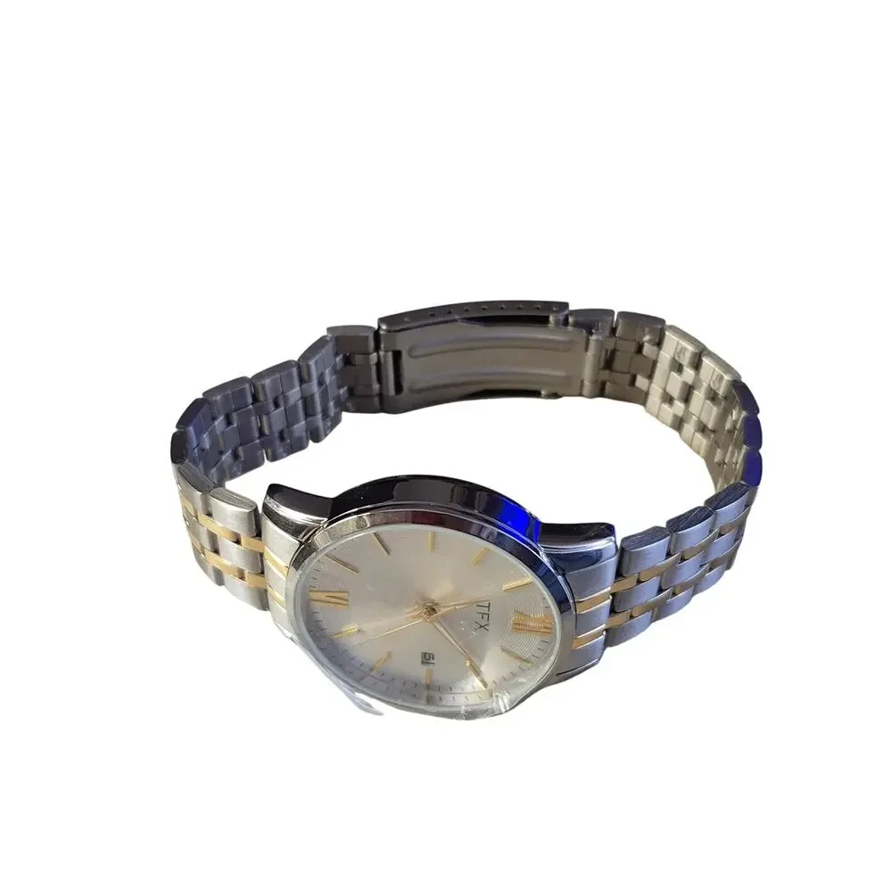 TFX by Bulova Mens Watch New Battery date feature Large‎ dial minimalist sharp